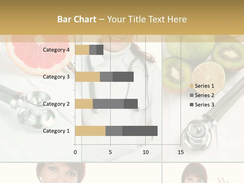 Isolated Uniform Food PowerPoint Template