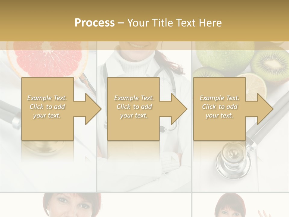 Isolated Uniform Food PowerPoint Template