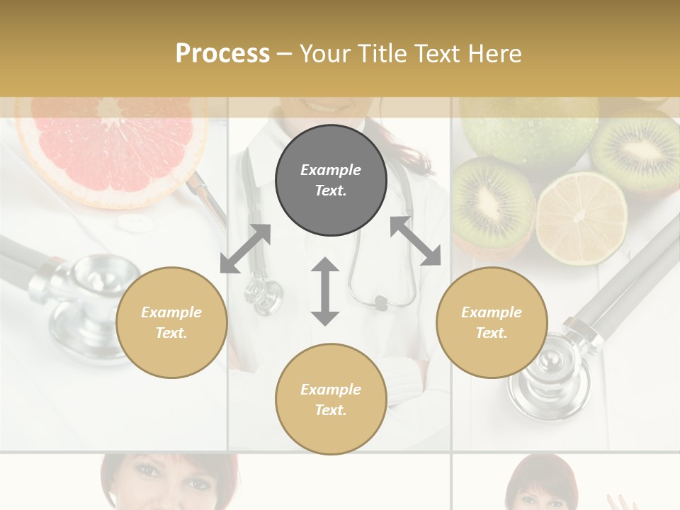Isolated Uniform Food PowerPoint Template