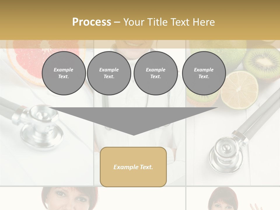 Isolated Uniform Food PowerPoint Template