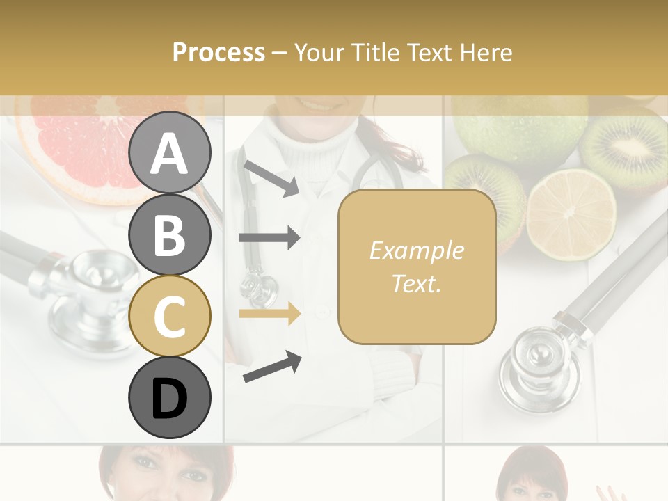 Isolated Uniform Food PowerPoint Template
