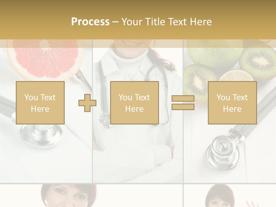Isolated Uniform Food PowerPoint Template