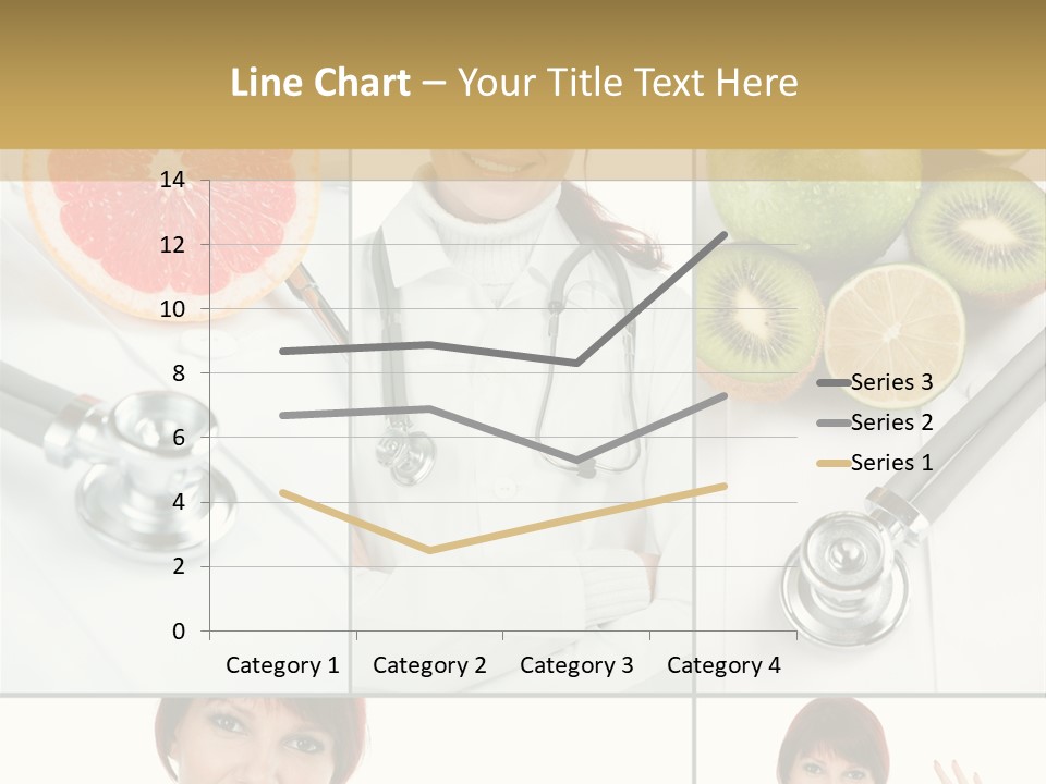 Isolated Uniform Food PowerPoint Template