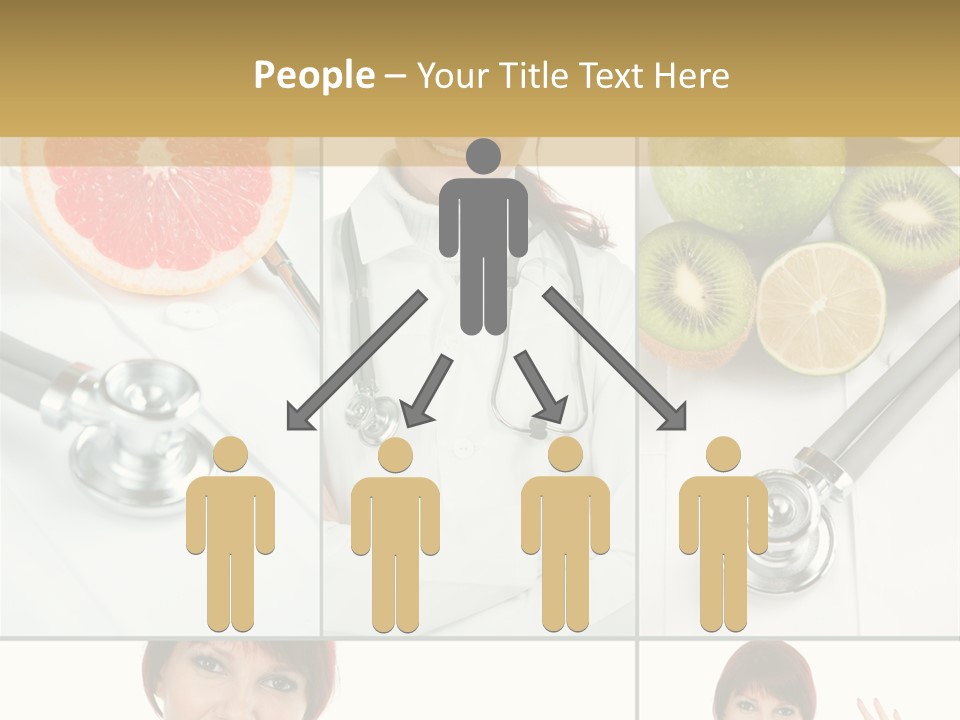 Isolated Uniform Food PowerPoint Template