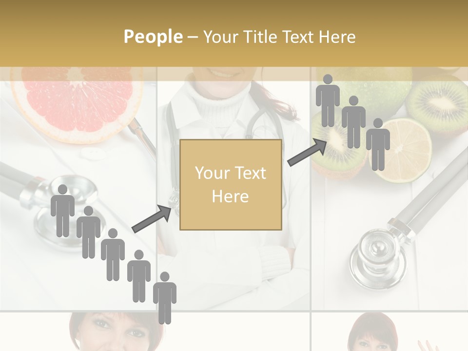 Isolated Uniform Food PowerPoint Template