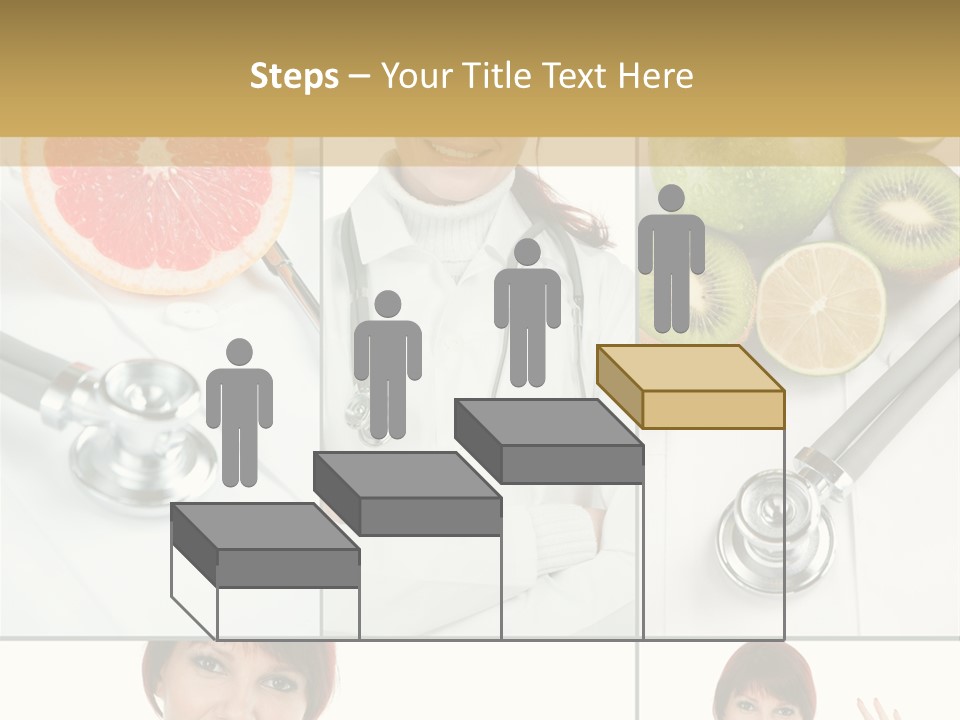Isolated Uniform Food PowerPoint Template