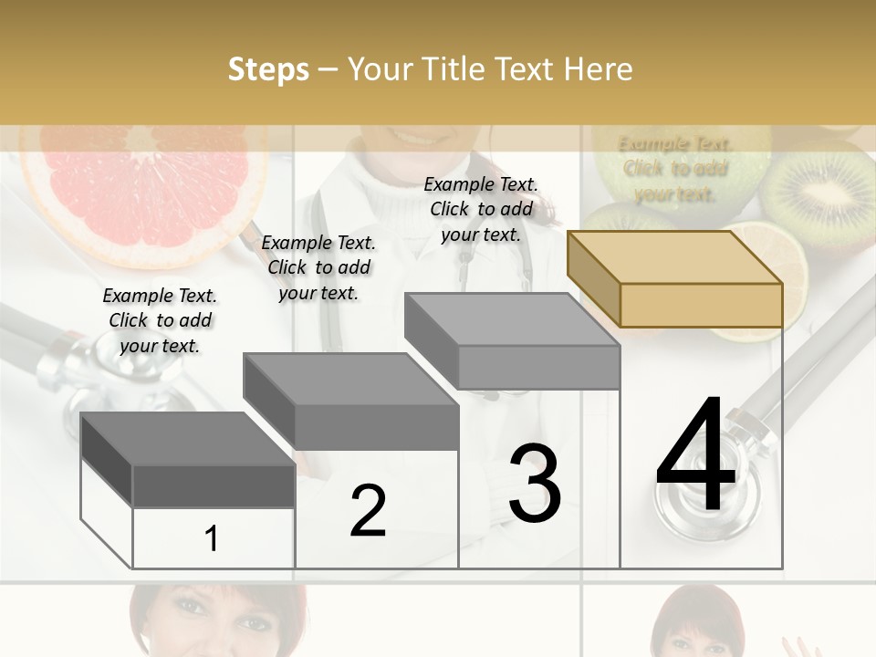 Isolated Uniform Food PowerPoint Template