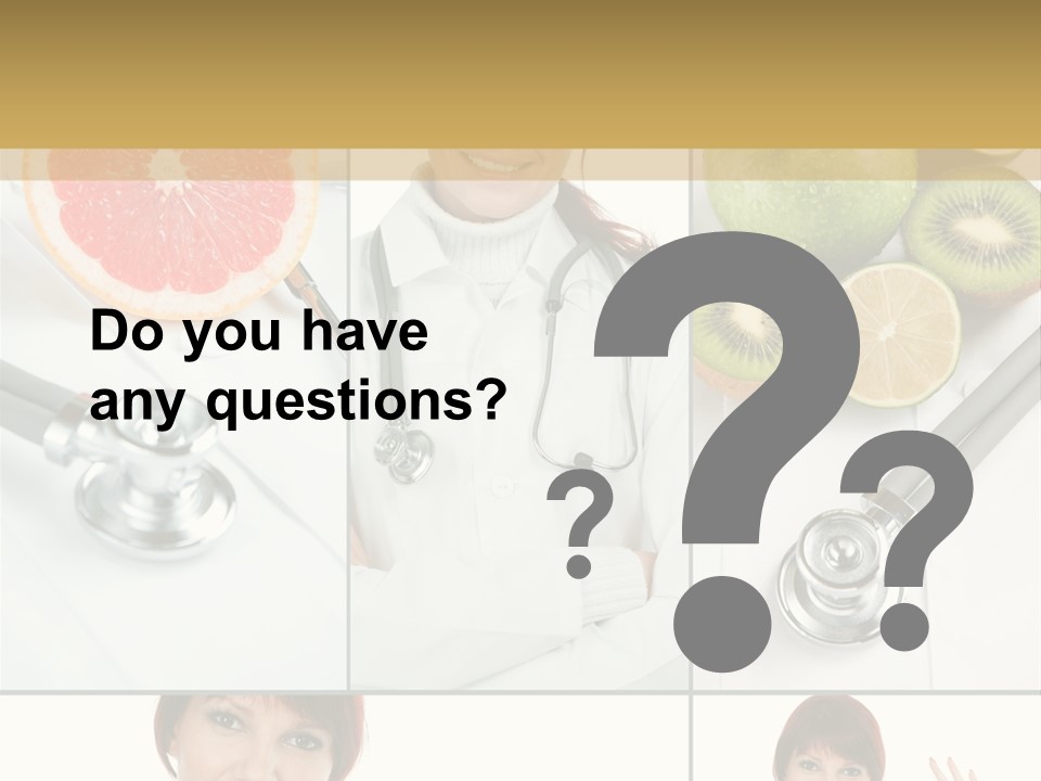 Isolated Uniform Food PowerPoint Template