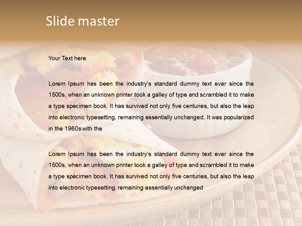 Love Passion Hair PowerPoint Template