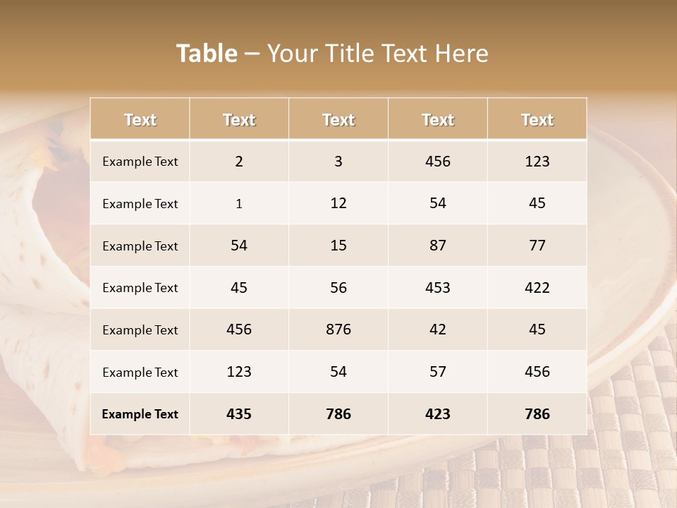 Love Passion Hair PowerPoint Template