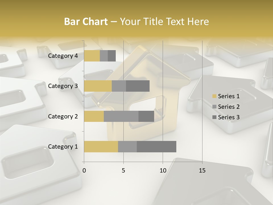 Decoration Yellow Gold PowerPoint Template