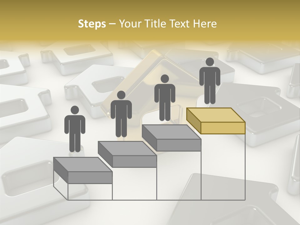 Decoration Yellow Gold PowerPoint Template