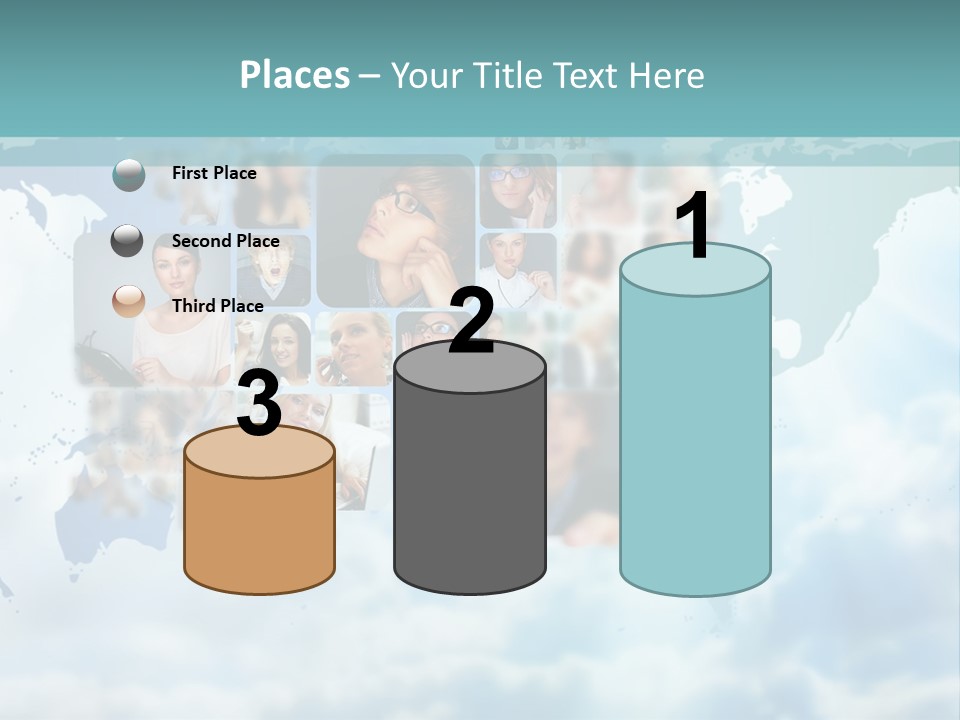 Lady Tech Set PowerPoint Template