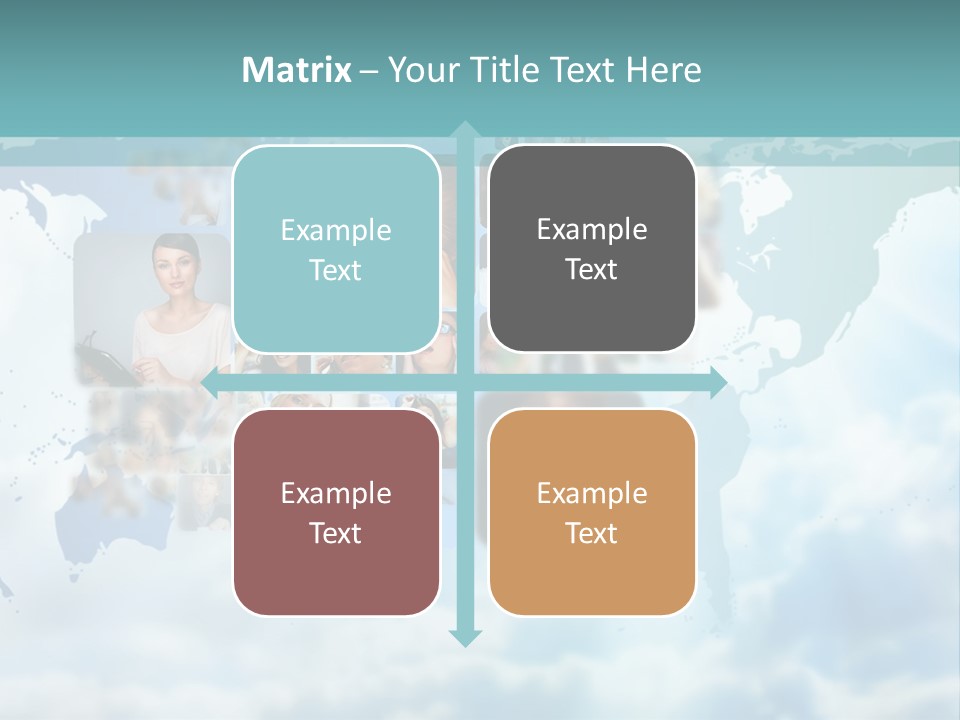 Lady Tech Set PowerPoint Template