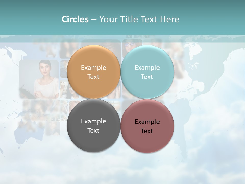 Lady Tech Set PowerPoint Template