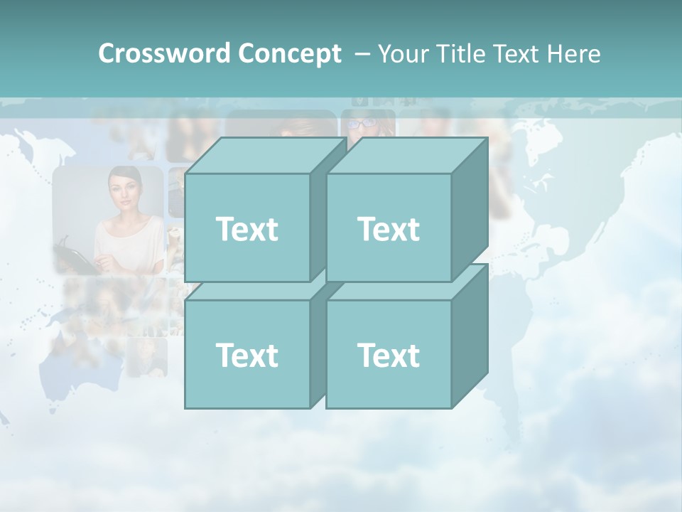Lady Tech Set PowerPoint Template
