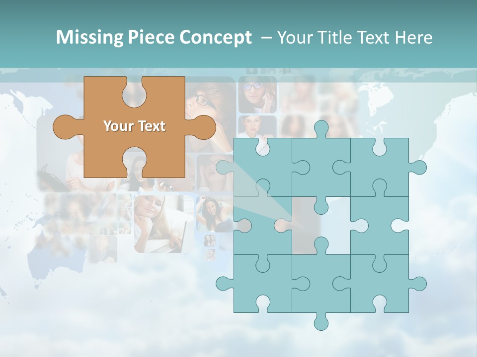 Lady Tech Set PowerPoint Template