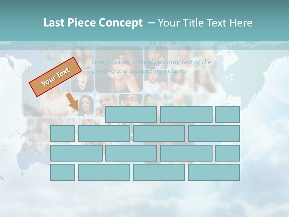 Lady Tech Set PowerPoint Template