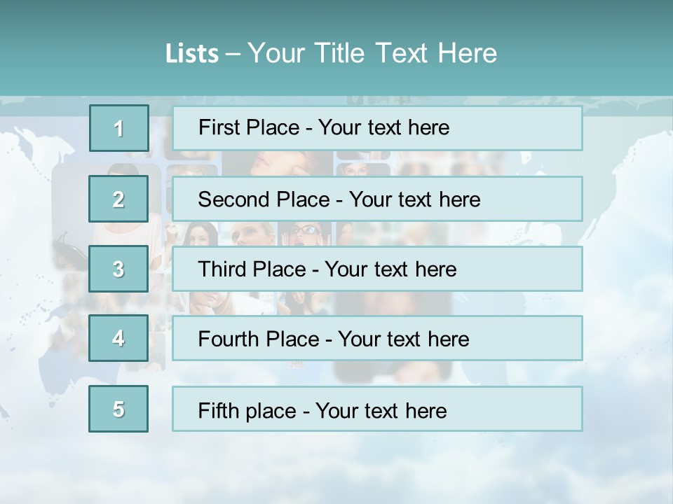 Lady Tech Set PowerPoint Template