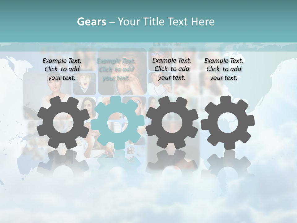 Lady Tech Set PowerPoint Template
