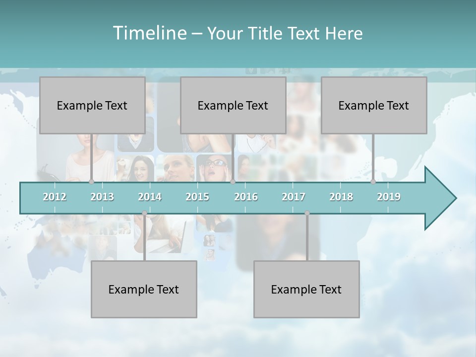 Lady Tech Set PowerPoint Template