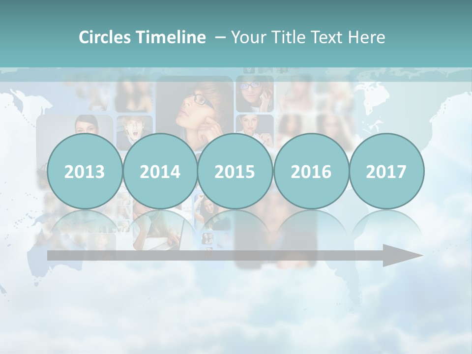 Lady Tech Set PowerPoint Template