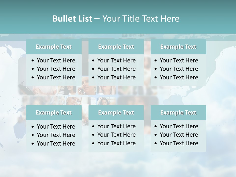 Lady Tech Set PowerPoint Template