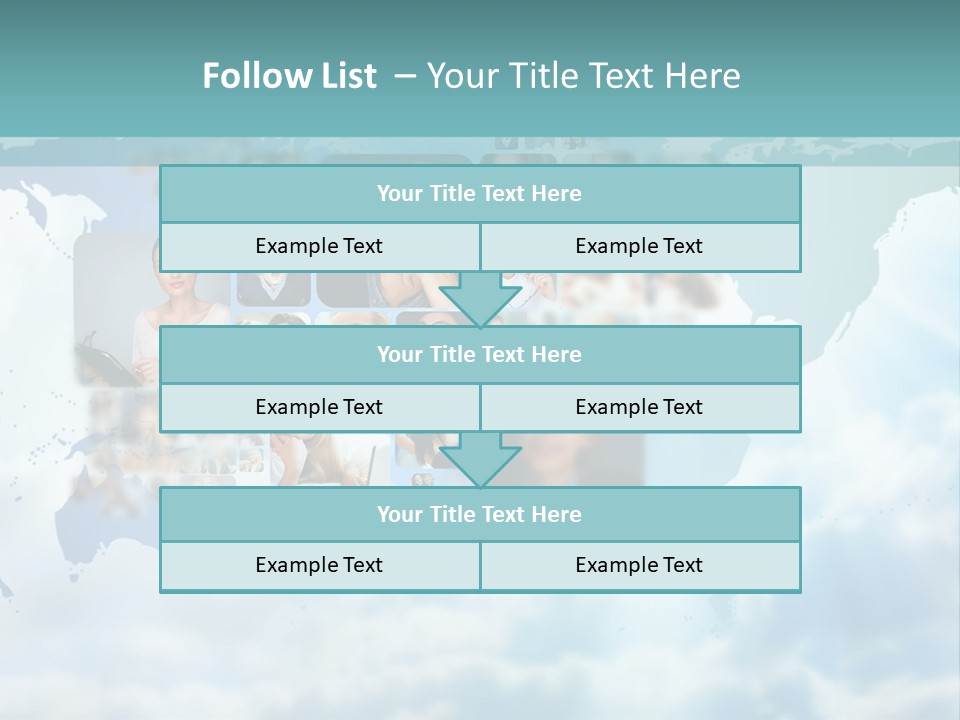 Lady Tech Set PowerPoint Template