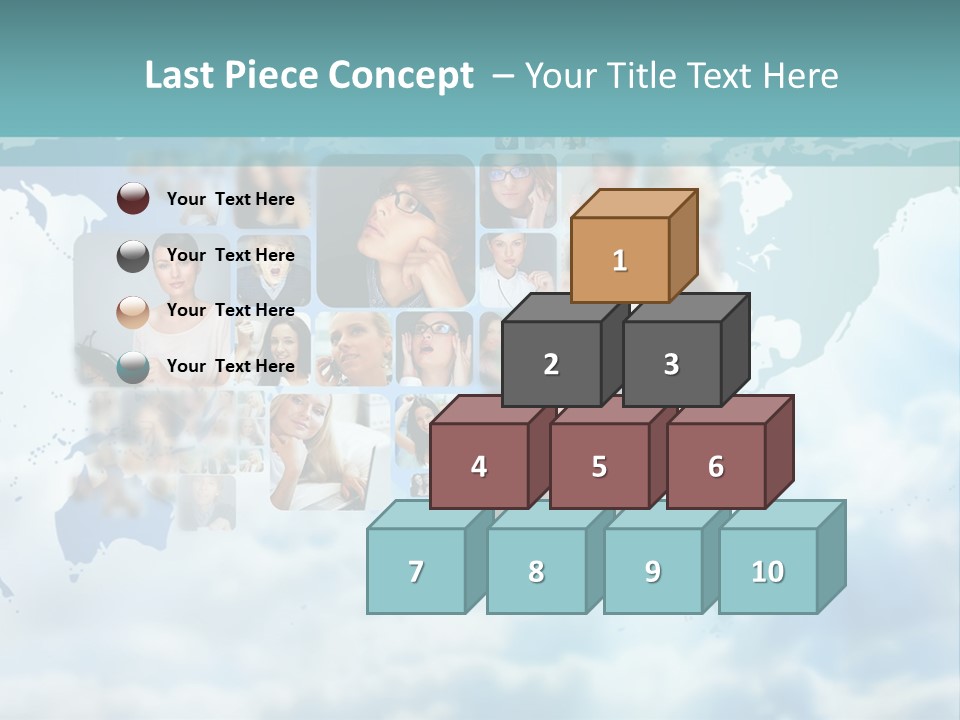 Lady Tech Set PowerPoint Template