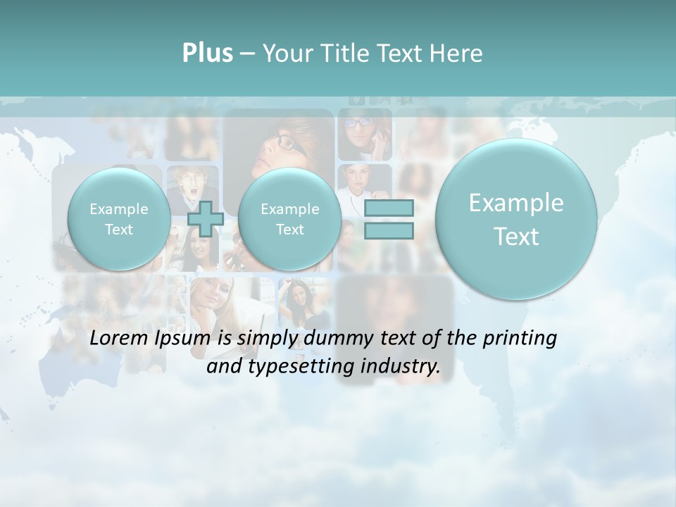 Lady Tech Set PowerPoint Template