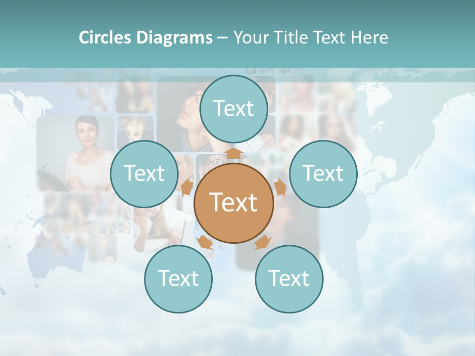 Lady Tech Set PowerPoint Template