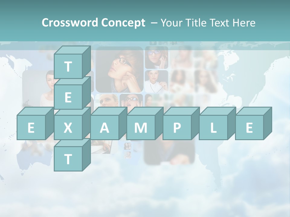 Lady Tech Set PowerPoint Template