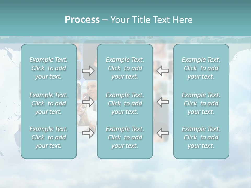 Lady Tech Set PowerPoint Template