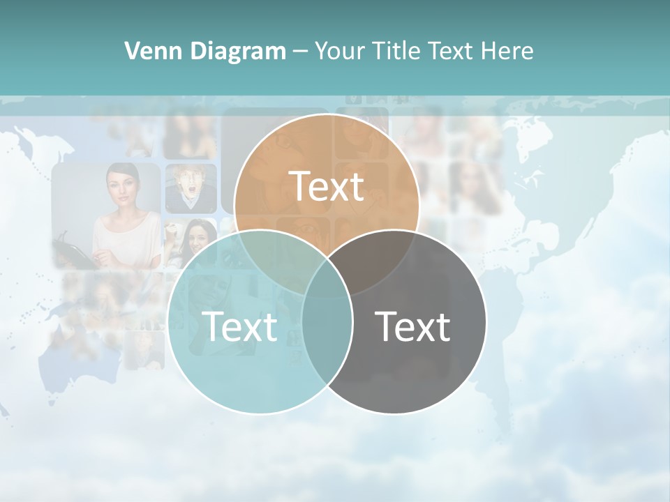 Lady Tech Set PowerPoint Template