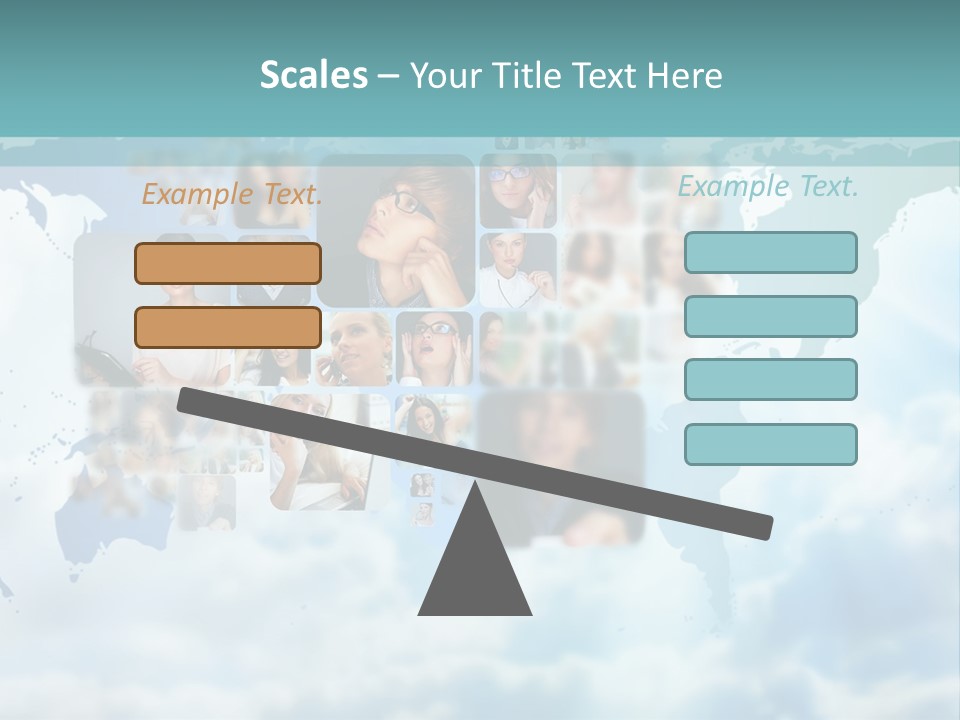 Lady Tech Set PowerPoint Template