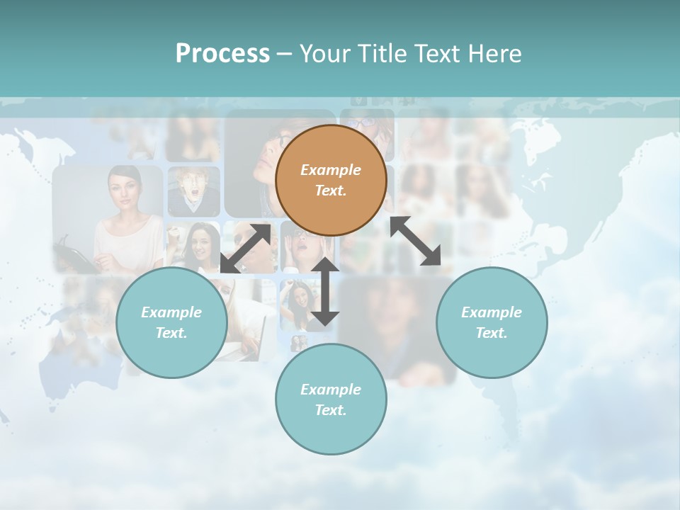 Lady Tech Set PowerPoint Template