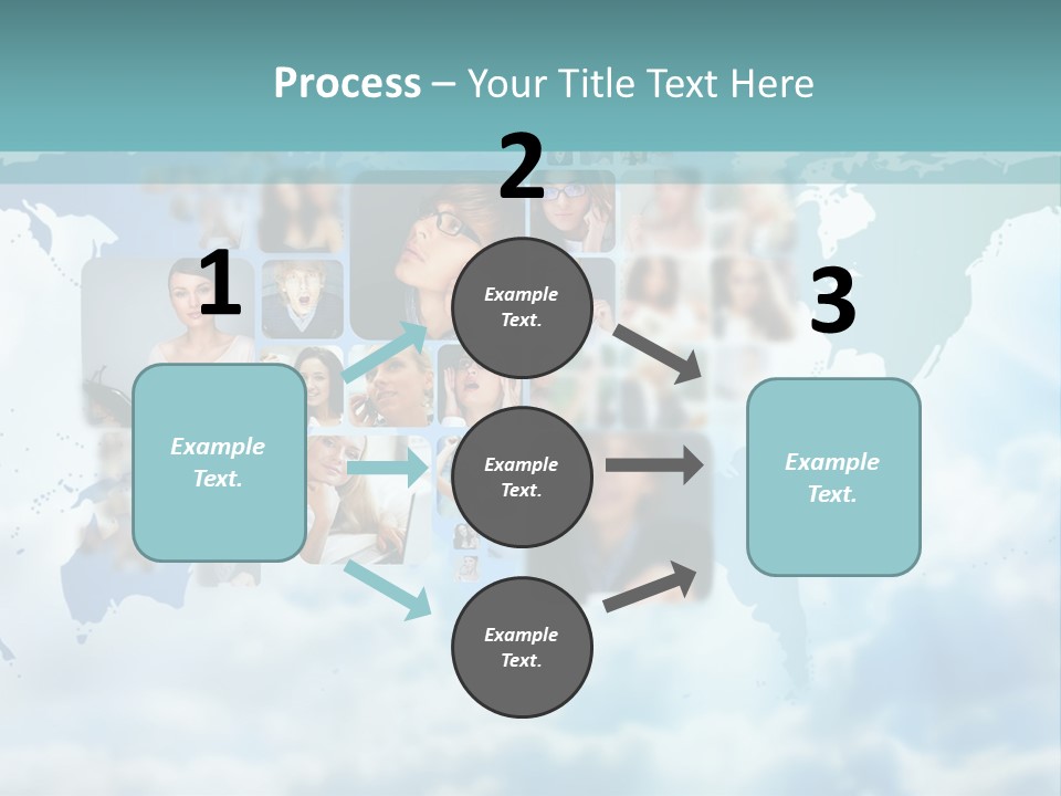 Lady Tech Set PowerPoint Template