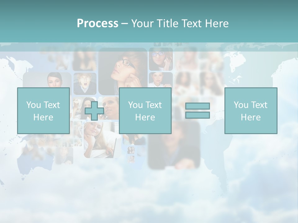 Lady Tech Set PowerPoint Template