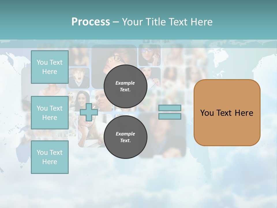 Lady Tech Set PowerPoint Template