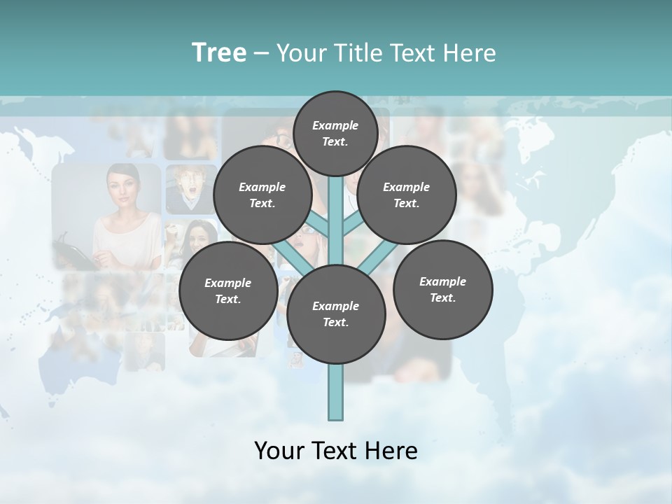 Lady Tech Set PowerPoint Template