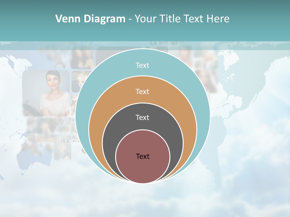 Lady Tech Set PowerPoint Template