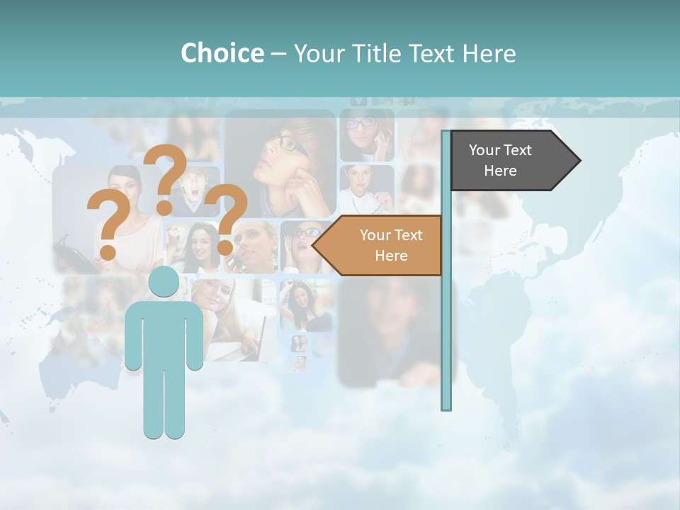 Lady Tech Set PowerPoint Template