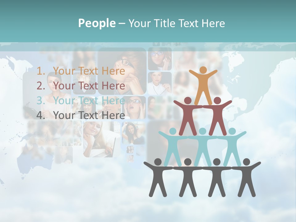 Lady Tech Set PowerPoint Template