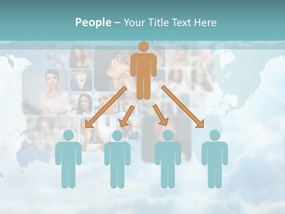 Lady Tech Set PowerPoint Template