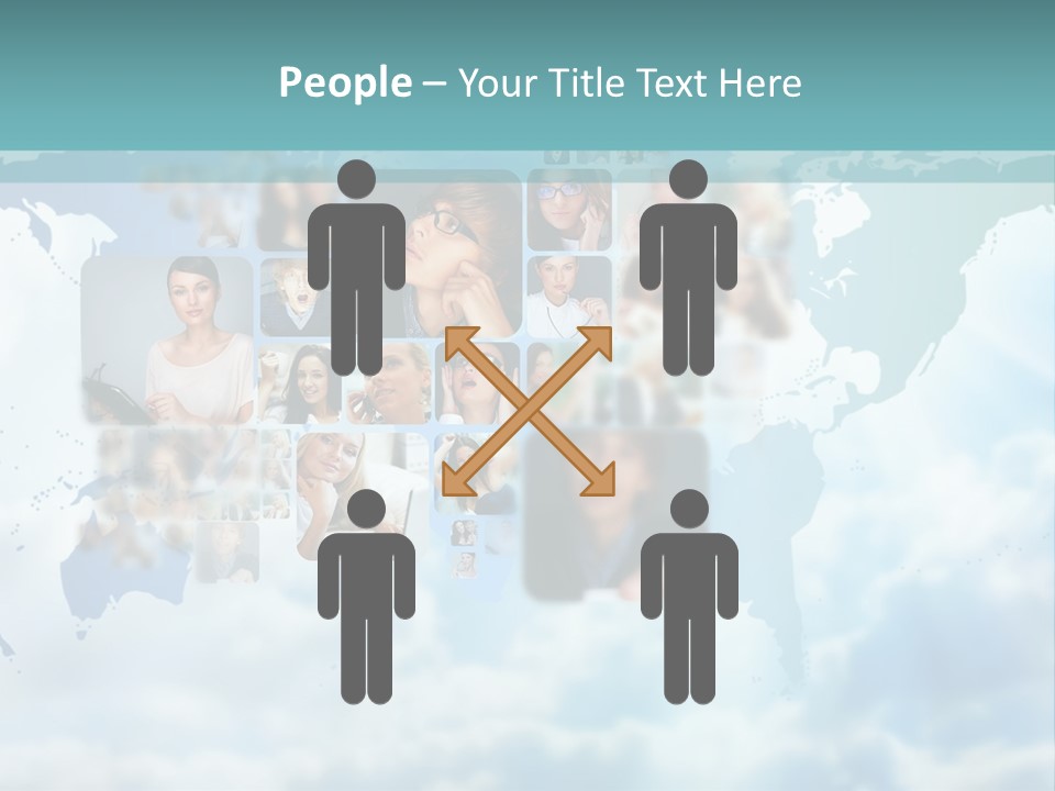 Lady Tech Set PowerPoint Template