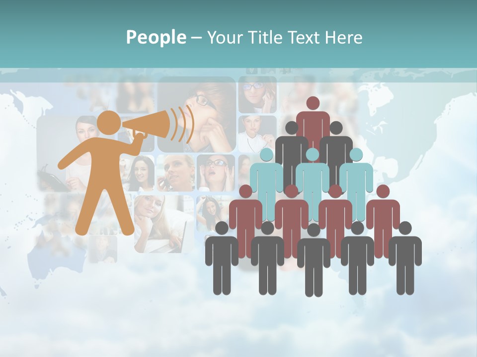 Lady Tech Set PowerPoint Template