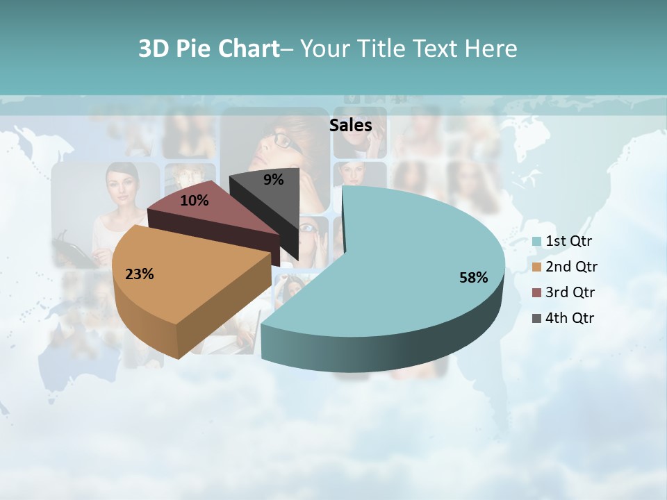 Lady Tech Set PowerPoint Template
