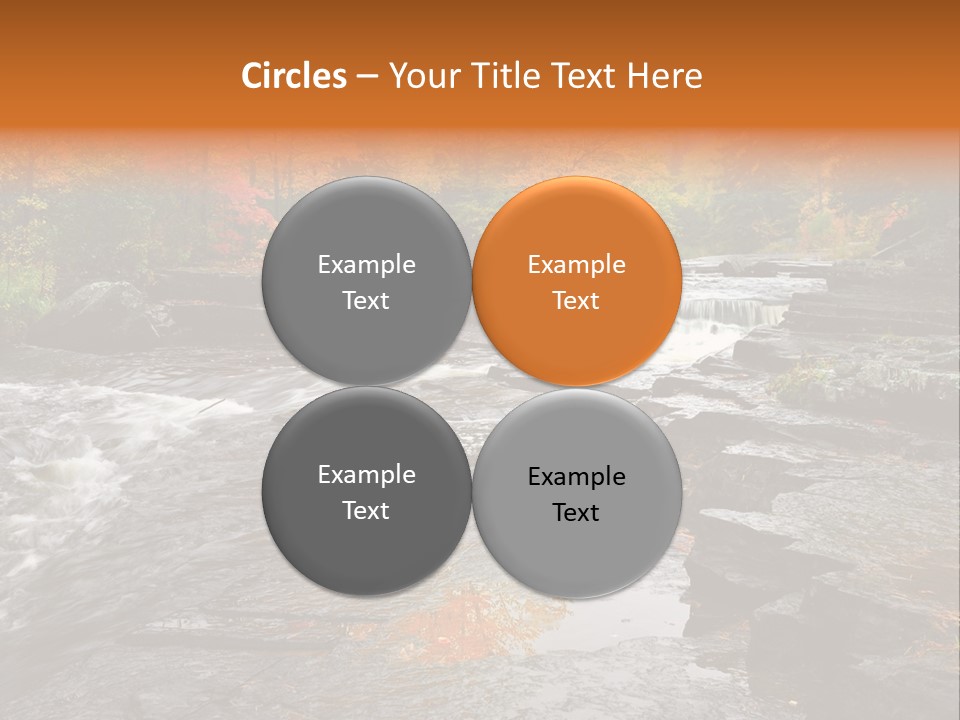Horizontal Yellow America PowerPoint Template