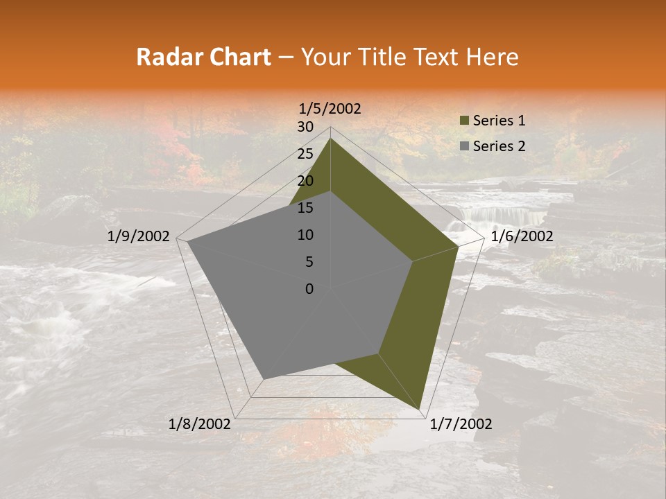 Horizontal Yellow America PowerPoint Template