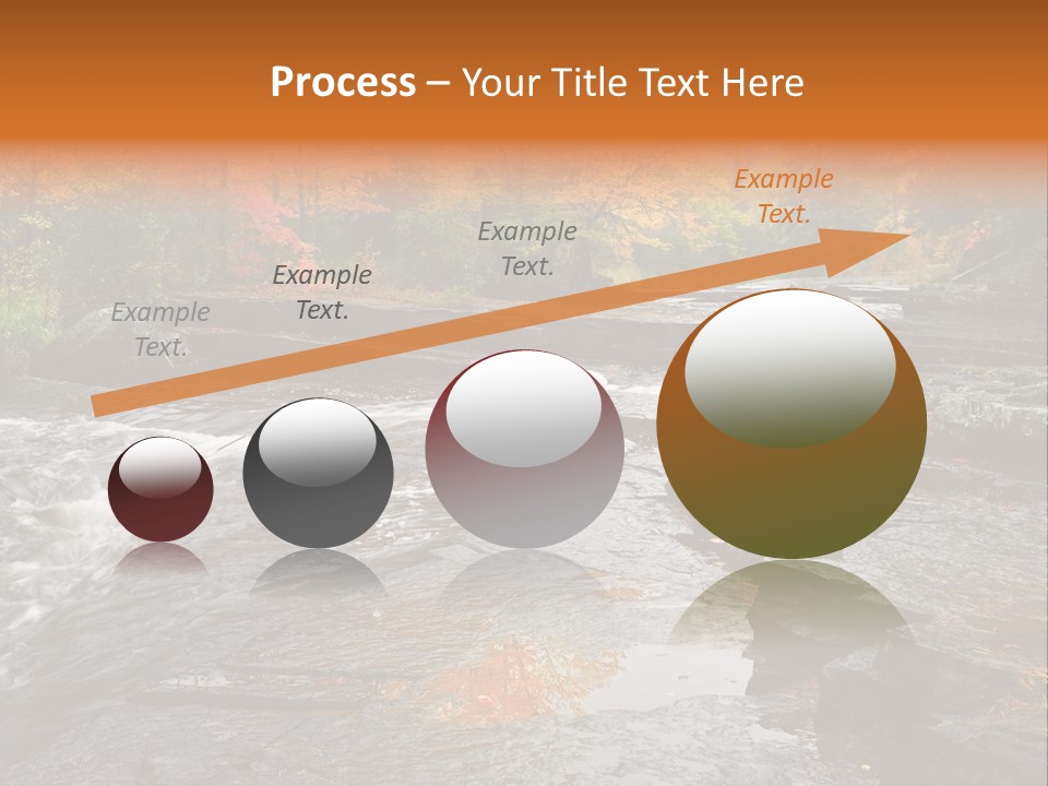 Horizontal Yellow America PowerPoint Template